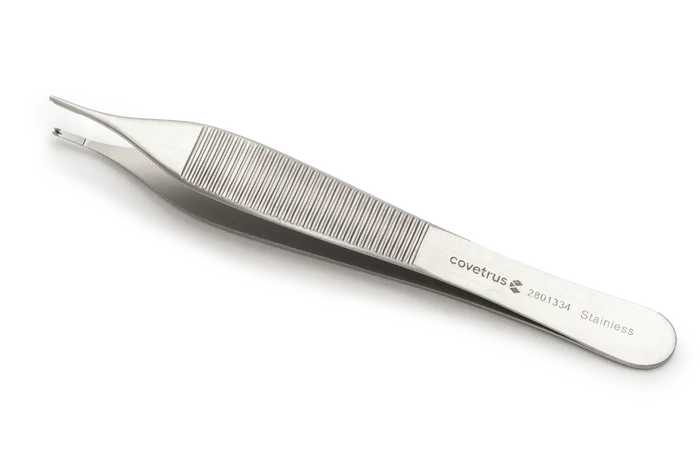 Covetrus Pinza de Tejidos Lisa 13 cm Titanio Quirúrgico Dientes 1x2 Agarre Seguro Covetrus Pinza de Tejidos Lisa 13 cm Titanio Quirúrgico Dientes 1x2 Agarre Seguro